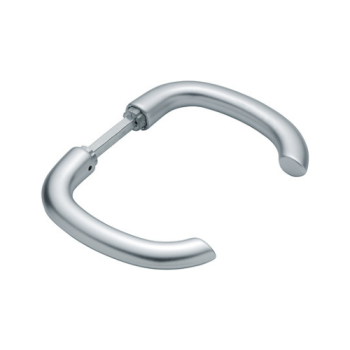 Hoppe Marseille deurkrukken - aluminium (F1) - 61 t/m 70 mm