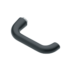 Hop&shy;pe Pa&shy;ris deur&shy;kruk - gat&shy;deel - zwart