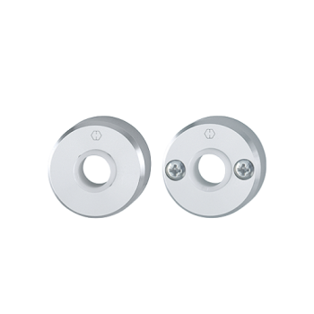 Hoppe krukrozetten - aluminium F1 (buitendeur)