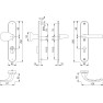 Hoppe Tokyo veiligheidsbeslag knop/kruk - Aluminium F1 - PC92 LS met kerntrekbeveiliging (afgerond) - SKG*** Hoppe Tokyo veiligheidsbeslag knop/kruk - Aluminium F1 - PC92 LS met kerntrekbeveiliging (afgerond) - SKG***