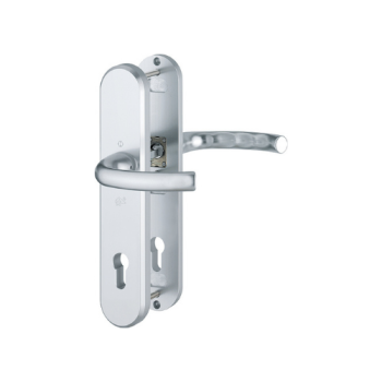 Hoppe Tokyo veiligheidsbeslag kruk/kruk - Aluminium F1 - PC92 - SKG***
