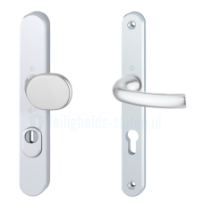 Hop&shy;pe Tokyo smal&shy;schild knop/kruk - Alu&shy;mi&shy;ni&shy;um F1 - PC55 LS met kern&shy;trek&shy;be&shy;vei&shy;li&shy;ging (af&shy;ge&shy;rond) - SKG***