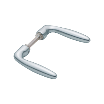 Hoppe Verona deurkrukken - Aluminium F1 - 56 t/m 60 mm