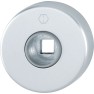 Hoppe krukrozetten aluminium (binnendeur)