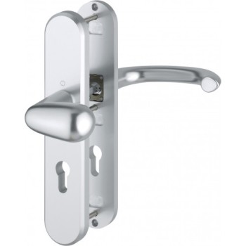 Hoppe Marseille veiligheidsbeslag draaibare knop/kruk - F1 - PC55 LS - afgerond - SKG*** Hoppe Marseille veiligheidsbeslag draaibare knop/kruk - F1 - PC55 LS - afgerond - SKG***