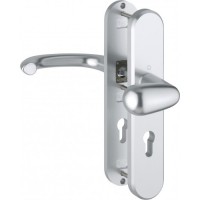 Hoppe Marseille veiligheidsbeslag vaste knop/kruk F1 PC55 RS met kerntrekbeveiliging (afgerond) - SKG***