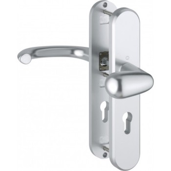 Hoppe Marseille veiligheidsbeslag vaste knop/kruk - F1 - PC72 RS - afgerond - SKG*** Hoppe Marseille veiligheidsbeslag vaste knop/kruk - F1 - PC72 RS - afgerond - SKG***