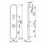 Hoppe senioren los binnenschild F1 PC72 (S1) (afgerond) - SKG***