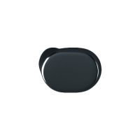 Hoppe knop 86G (Tokyo) Zwart