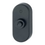 Hoppe Bonn voordeurset met kerntrekbeveiliging (rond) zwart - DD38-42 mm - briefplaat naar buitendraaiend - SKG***