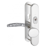 Hoppe Atlanta seniorenbeslag knop/kruk F1 PC72 RS met kerntrekbeveiliging (afgerond) - SKG***