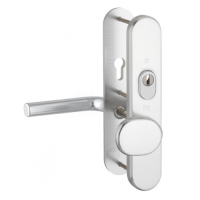 Hoppe Bonn seniorenbeslag knop/kruk F1 PC72 RS met kerntrekbeveiliging (afgerond) - SKG***