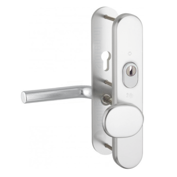 Hoppe Bonn seniorenbeslag knop/kruk F1 PC72 RS met kerntrekbeveiliging (afgerond) - SKG***