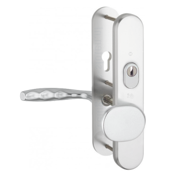 Hoppe New York seniorenbeslag knop/kruk F1 PC72 RS met kerntrekbeveiliging (afgerond) - SKG***