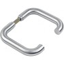 Hoppe Paris smalschild kruk/kruk - aluminium F1 - PC72 met kerntrekbeveiliging (afgerond) - SKG***