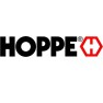 Hoppe kruk-montagemodule - rechthoekig - zwart - deurdikte 38 t/m 42 mm