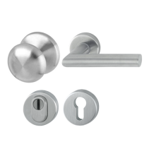 Hop&shy;pe Am&shy;ster&shy;dam ro&shy;zet&shy;be&shy;slag knop/kruk met kern&shy;trek&shy;be&shy;vei&shy;li&shy;ging RVS (rond) DD38-42 mm - SKG***