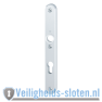 Hoppe buiten- en binnen smalschildF1 PC92 met kerntrekbeveiliging (afgerond) - SKG***