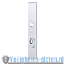 Hoppe buiten- en binnen smalschild F1 PC92 met kerntrekbeveiliging (rechthoekig) - SKG***