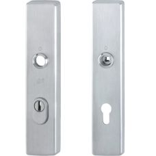 Hop&shy;pe bui&shy;ten + bin&shy;nen&shy;schild F1 PC55 met kern&shy;trek&shy;be&shy;vei&shy;li&shy;ging RVS - SKG***