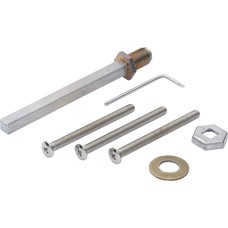 Hop&shy;pe wis&shy;sel&shy;stift&shy;gar&shy;ni&shy;tuur knop/kruk (snel&shy;stift) - deur&shy;dik&shy;te 63 t/m 68 mm