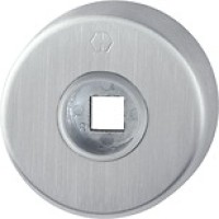 Hoppe krukrozetten rond RVS