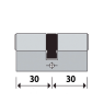 DOM ixTeco cilinders (2x) - Afmeting (A/B) 30/30 & 30/35 - SKG** & SKG***