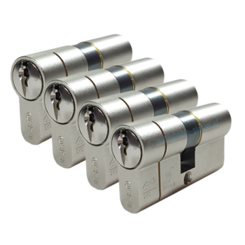 Iseo F6 Extra S cilinder met kerntrekbeveiliging (4x) - SKG***