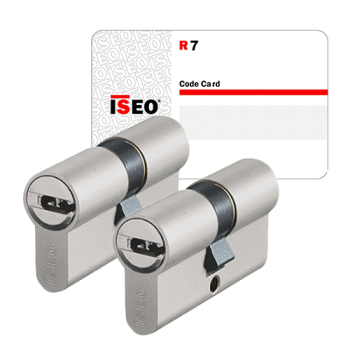 Iseo R7 cilinder met kerntrekbeveiliging (2x) - SKG***