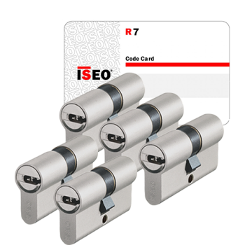 Iseo R7 cilinder met kerntrekbeveiliging (5x) - SKG***