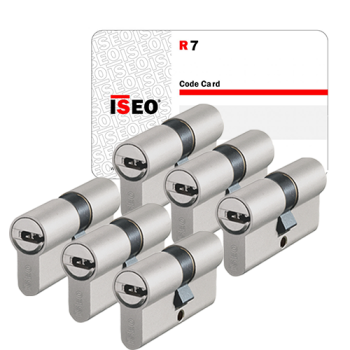 Iseo R7 cilinder met kerntrekbeveiliging (6x) - SKG***