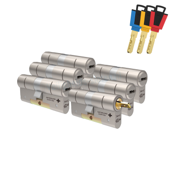 M&C Color+ cilinders voor Danalock met kerntrekbeveiliging (6x) - SKG***