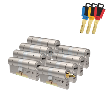 M&C Color+ cilinders voor Danalock met kerntrekbeveiliging (8x) - SKG***