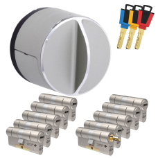 Dana&shy;lock V3 + M&C Co&shy;lor+ ci&shy;lin&shy;der met kern&shy;trek&shy;be&shy;vei&shy;li&shy;ging (10x) - SKG***