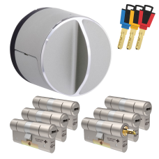 Dana&shy;lock V3 + M&C Co&shy;lor+ ci&shy;lin&shy;der met kern&shy;trek&shy;be&shy;vei&shy;li&shy;ging (6x) - SKG***