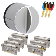 Dana&shy;lock V3 + M&C Co&shy;lor+ ci&shy;lin&shy;der met kern&shy;trek&shy;be&shy;vei&shy;li&shy;ging (7x) - SKG***