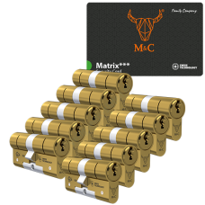 M&C Ma&shy;trix ci&shy;lin&shy;der met kern&shy;trek&shy;be&shy;vei&shy;li&shy;ging - test - SKG*** Mes&shy;sing (10x)