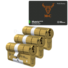 M&C Ma&shy;trix ci&shy;lin&shy;der met kern&shy;trek&shy;be&shy;vei&shy;li&shy;ging - test - SKG*** Mes&shy;sing (3x)