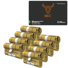 M&C Ma&shy;trix ci&shy;lin&shy;der met kern&shy;trek&shy;be&shy;vei&shy;li&shy;ging - test - SKG*** Mes&shy;sing (8x)