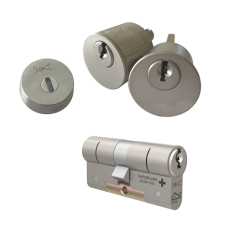 Om&shy;bouw&shy;set met RVS kern&shy;tre&shy;k&shy;ro&shy;zet + M&C Ma&shy;trix ci&shy;lin&shy;der (1x) - SKG***