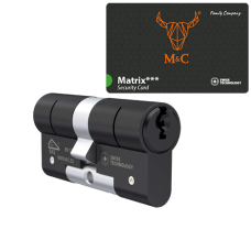 M&C Ma&shy;trix ci&shy;lin&shy;der met kern&shy;trek&shy;be&shy;vei&shy;li&shy;ging - test - SKG*** Zwart (1x)