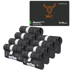 M&C Ma&shy;trix ci&shy;lin&shy;der met kern&shy;trek&shy;be&shy;vei&shy;li&shy;ging - test - SKG*** Zwart (8x)