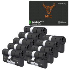 M&C Ma&shy;trix ci&shy;lin&shy;der met kern&shy;trek&shy;be&shy;vei&shy;li&shy;ging - test - SKG*** Zwart (9x)