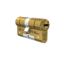 M&C Minos cilinder met kerntrekbeveiliging - messing - (4x) - SKG***