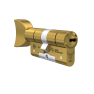 M&C Minos cilinder met kerntrekbeveiliging - messing - (4x) - SKG***