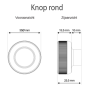 M&C Color+ cilinder met kerntrekbeveiliging (3x) - SKG***