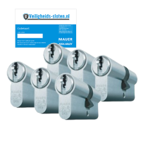 Mauer F3P cilinder met kerntrekbeveiliging (6x) - SKG***