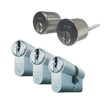 Ombouwset + 3 x cilinder Mauer F3
