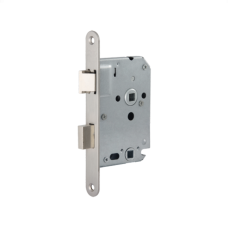 Mau&shy;er 1535 toi&shy;let- en bad&shy;ka&shy;merslot - DR. 1+3 - doorn&shy;maat 50 PC 63 - voor&shy;plaat af&shy;ge&shy;rond RVS