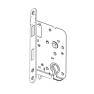 Mauer 1545 D+N cilinder magneetslot - doornmaat 50 voorplaat afgerond
